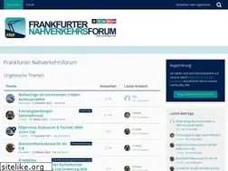 Sites similar to frankfurter-nahverkehrsforum.de