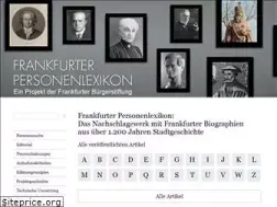 Sites similar to frankfurter-personenlexikon.de