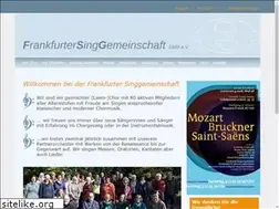 Sites similar to frankfurter-singgemeinschaft.de