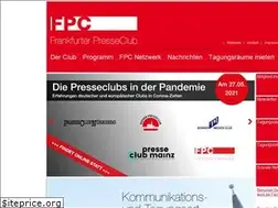 Sites similar to frankfurterpresseclub.de
