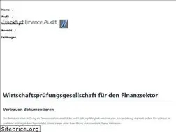 Sites similar to frankfurtfinanceaudit.de