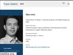 Sites similar to frankhadlich.de