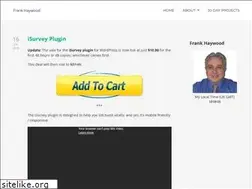 Sites similar to frankhaywood.com