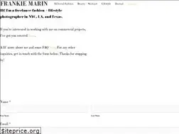 Sites similar to frankiemarin.com