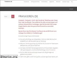 Sites similar to frankieren.de