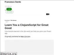 Sites similar to frankiesardo.medium.com