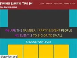 Sites similar to frankiescarnival.com