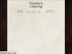 Sites similar to frankiescateringil.com