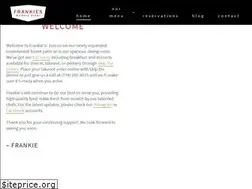 Sites similar to frankiesmoderndiner.com