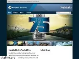 Sites similar to franklin-electric.co.za