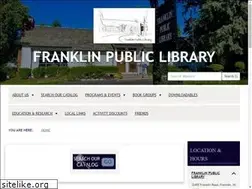 Sites similar to franklin.lib.mi.us