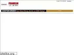 Sites similar to franklinchevybuickgmc.com