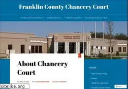 Sites similar to franklincountychancerycourt.org