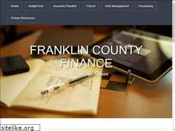 Sites similar to franklincountyfinance.com
