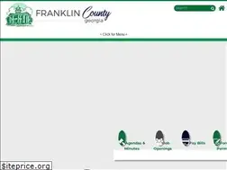 Sites similar to franklincountyga.gov