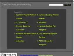 Sites similar to franklincountyhumane.org