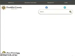 Sites similar to franklincountysheriffsoffice.org