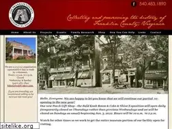Sites similar to franklincountyvahistoricalsociety.org