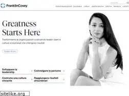 Sites similar to franklincovey.it
