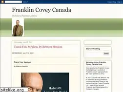 Sites similar to franklincoveystephenpearson.blogspot.com