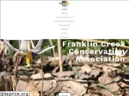 Sites similar to franklincreekconservation.org