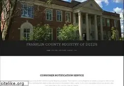 Sites similar to franklindeeds.com