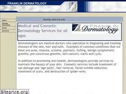 Sites similar to franklindermatology.com