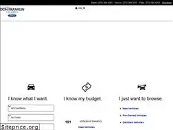 Sites similar to franklinfordky.com