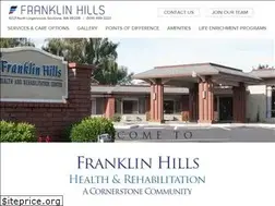 Sites similar to franklinhillsskillednursing.com