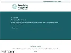 Sites similar to franklinhospital.co.nz