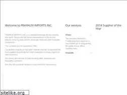 Sites similar to franklinimports.ca