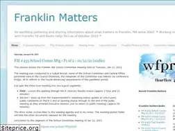 Sites similar to franklinmatters.org