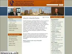 Sites similar to franklinorthopedics.com