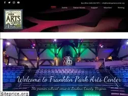 Sites similar to franklinparkartscenter.org