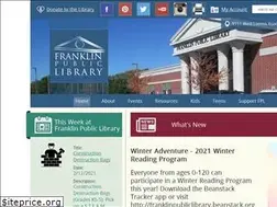 Sites similar to franklinpubliclibrary.org