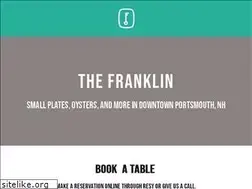 Sites similar to franklinrestaurant.com