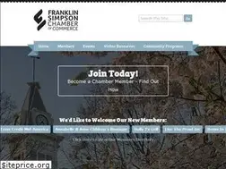 Sites similar to franklinsimpsonchamber.com