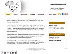 Sites similar to franklinstreetcaffeca.com