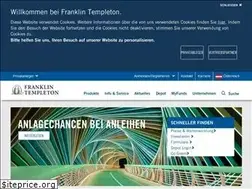 Sites similar to franklintempleton.at