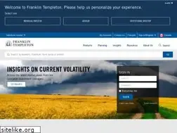 Sites similar to franklintempleton.ca