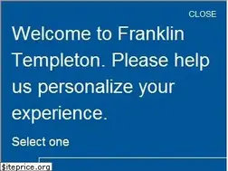 Sites similar to franklintempleton.com