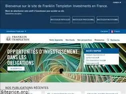 Sites similar to franklintempleton.fr