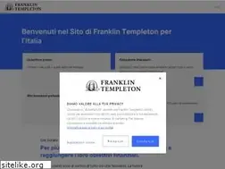 Sites similar to franklintempleton.it