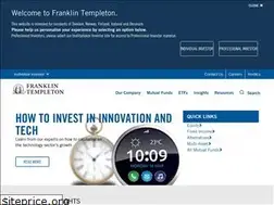 Sites similar to franklintempletonnordic.com