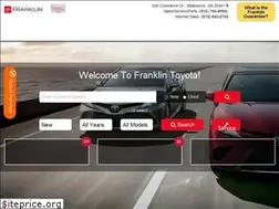 Sites similar to franklintoyota.com