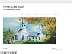 Sites similar to franklinunitedchurch.com