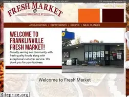 Sites similar to franklinvillefreshmarket.com