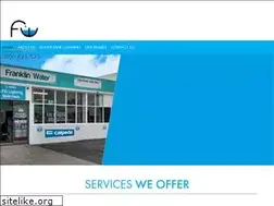 Sites similar to franklinwater.co.nz