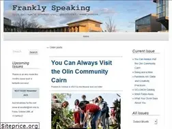 Sites similar to franklyspeakingnews.com