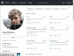 Sites similar to frankmcsherry.org